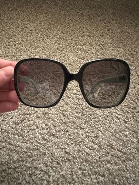 Tiffany & Co. Black Oversized Square Women's Sunglasses